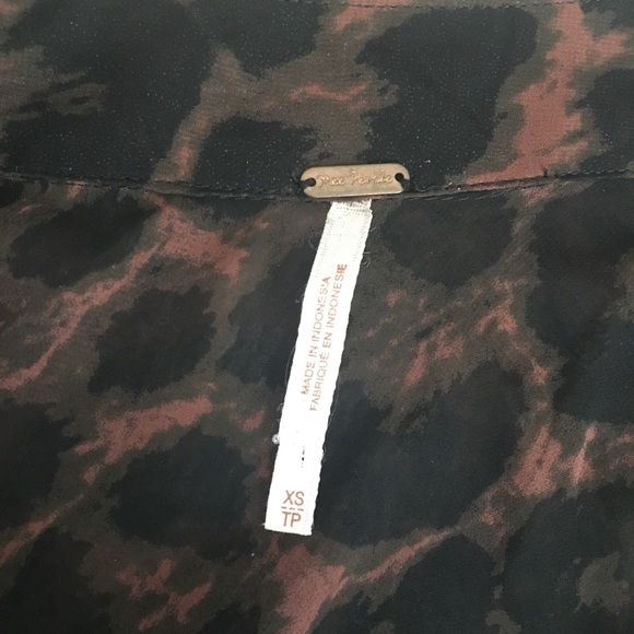 Free People Easy Rider Sheer button down blouse - Picture 5 of 5